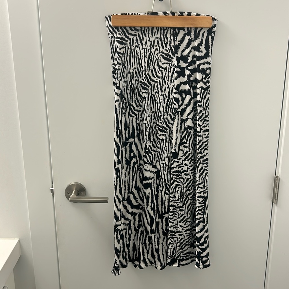 All Saints satin skirt